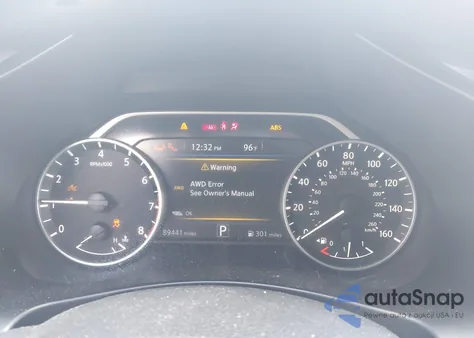 2020 Nissan Murano Sv Intelligent Awd from USA, damaged, VIN 5N1AZ2BS0LN122915